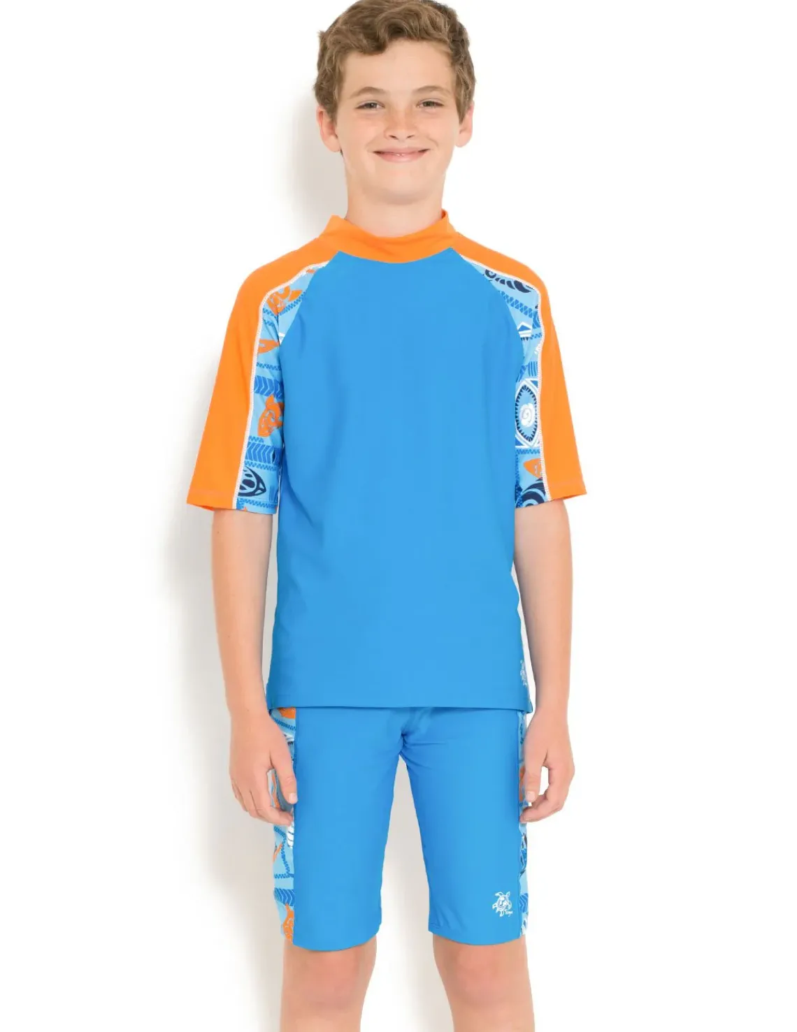 BOY Tuga Sunwear 2 Piece Swim Sets|Breaker Rash Guard & Jammer Short - Fanatic