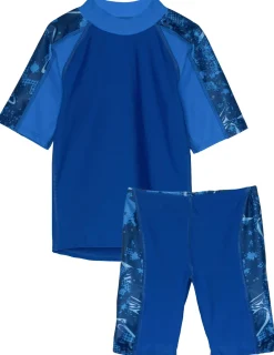 BOY Tuga Sunwear 2 Piece Swim Sets|Breaker Rash Guard & Jammer Short - Ocaso (MADE IN USA)