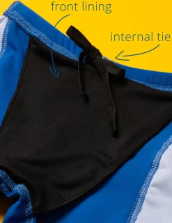 BOY Tuga Sunwear 2 Piece Swim Sets|Breaker Rash Guard & Jammer Short - Alba (MADE IN USA)