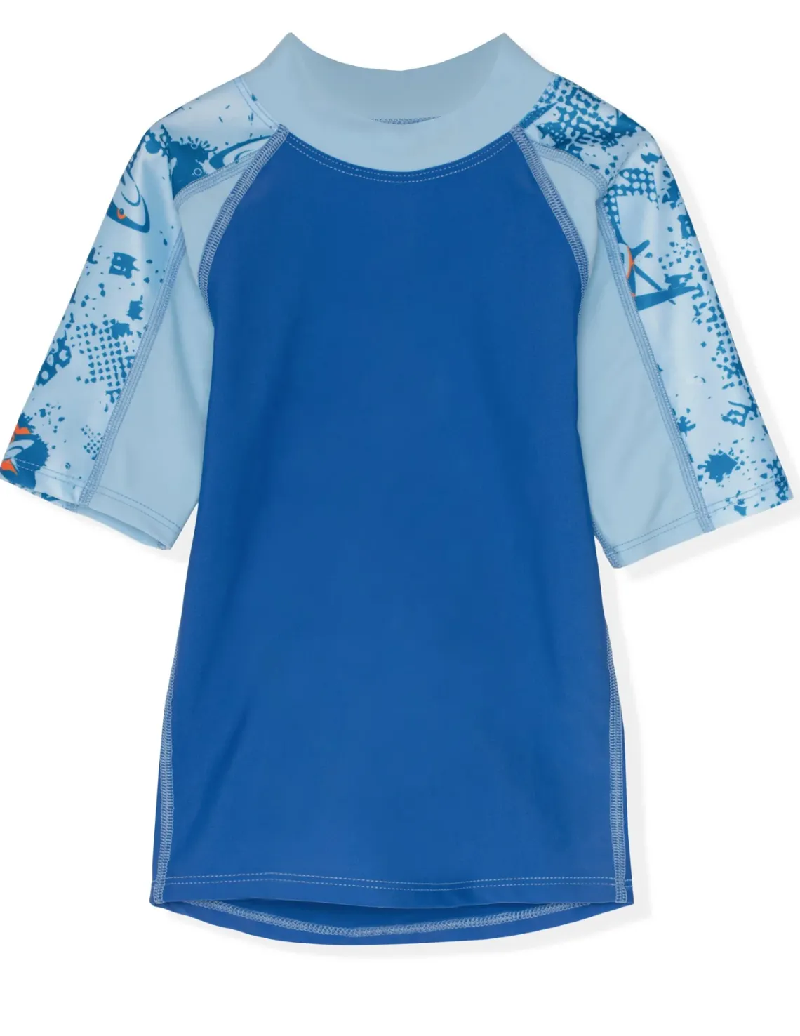 BOY Tuga Sunwear 2 Piece Swim Sets|Breaker Short Sleeve Rash Guard & Swim Short - Alba (MADE IN USA)