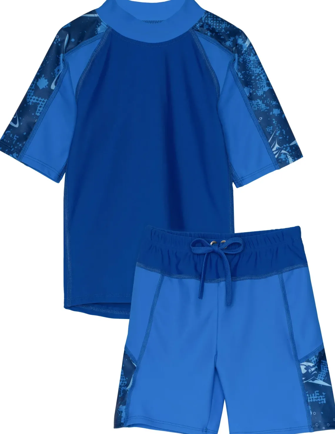 BOY Tuga Sunwear 2 Piece Swim Sets|Breaker Short Sleeve Rash Guard & Swim Short - Ocaso (MADE IN USA)