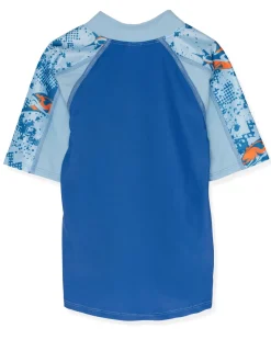 BOY Tuga Sunwear Swim Shirts & Rash Guards|Breaker Short Sleeve Rash Guard - Alba (MADE IN USA)