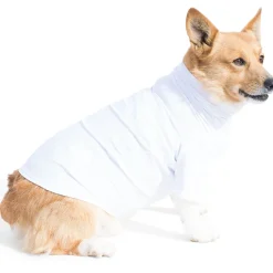 Tuga Sunwear Sun Shirts|Dog Sun Shirt - White (Made in USA)