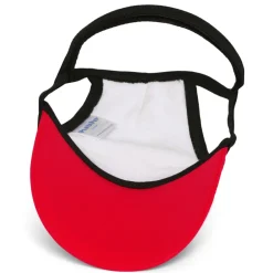 Tuga Sunwear Sun Hats|Dog Visor - Tribal Shark Falcon Red