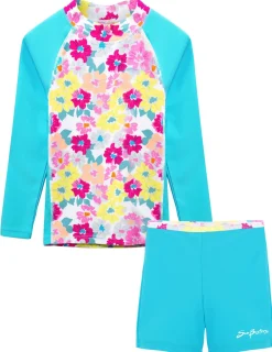 Tuga Sunwear 2 & 3 Piece Swim Sets|Fitted Swim Set - Prettyberry Blue