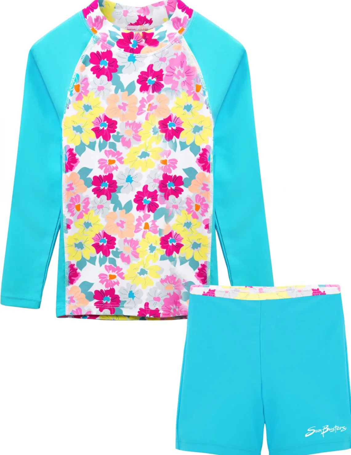 Tuga Sunwear 2 & 3 Piece Swim Sets|Fitted Swim Set - Prettyberry Blue