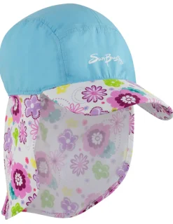 Tuga Sunwear Sun Hats|Flap Hat - Mallowberry