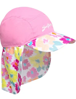 Tuga Sunwear Sun Hats|Flap Sun Hat - Prettyberry Pink