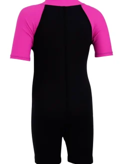 Tuga Sunwear Thermal Wetsuits|Girl's Thermal Suit - Fuchsia