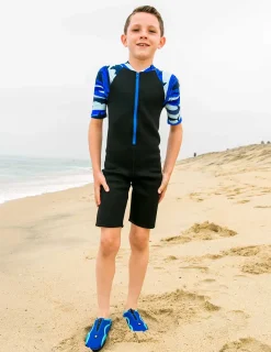 BOY Tuga Sunwear Water Shoes|Water Shoes|Kids Water Shoes - Blue / Light Blue