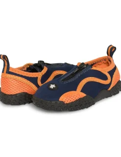 BOY Tuga Sunwear Water Shoes|Water Shoes|Kids Water Shoes - Navy / Orange