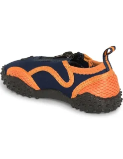 BOY Tuga Sunwear Water Shoes|Water Shoes|Kids Water Shoes - Navy / Orange