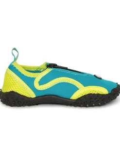 Tuga Sunwear Water Shoes|Kids Water Shoes - Teal / Lime