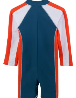 BOY Tuga Sunwear Sunsuits & One-piece Swimsuits|Long Sleeve One-Piece Swimsuit - Tangelo