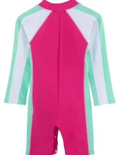 Tuga Sunwear Sunsuits & One-piece Swimsuits|Long Sleeve One-Piece Swimsuit - Poppy