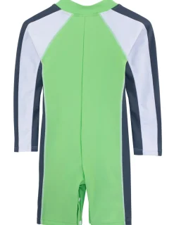 BOY Tuga Sunwear Sunsuits & One-piece Swimsuits|Long Sleeve One-Piece Swimsuit - Mantis