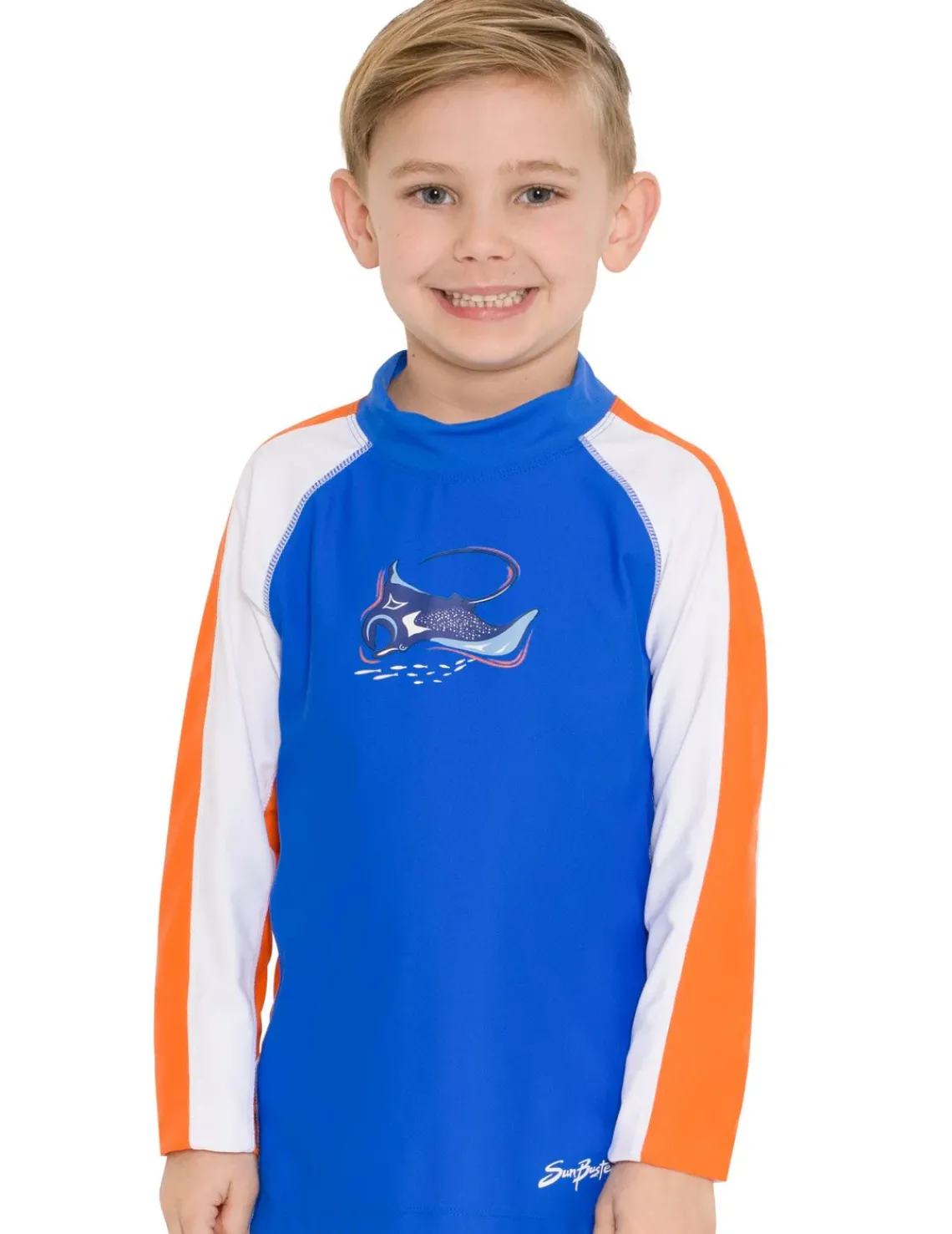 BOY Tuga Sunwear Swim Shirts & Rash Guards|Long Sleeve Rash Guard - Marina
