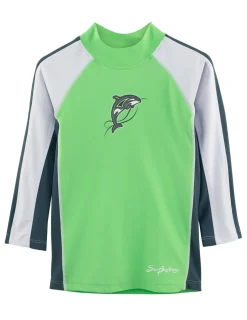 BOY Tuga Sunwear Swim Shirts & Rash Guards|Long Sleeve Rash Guard - Mantis