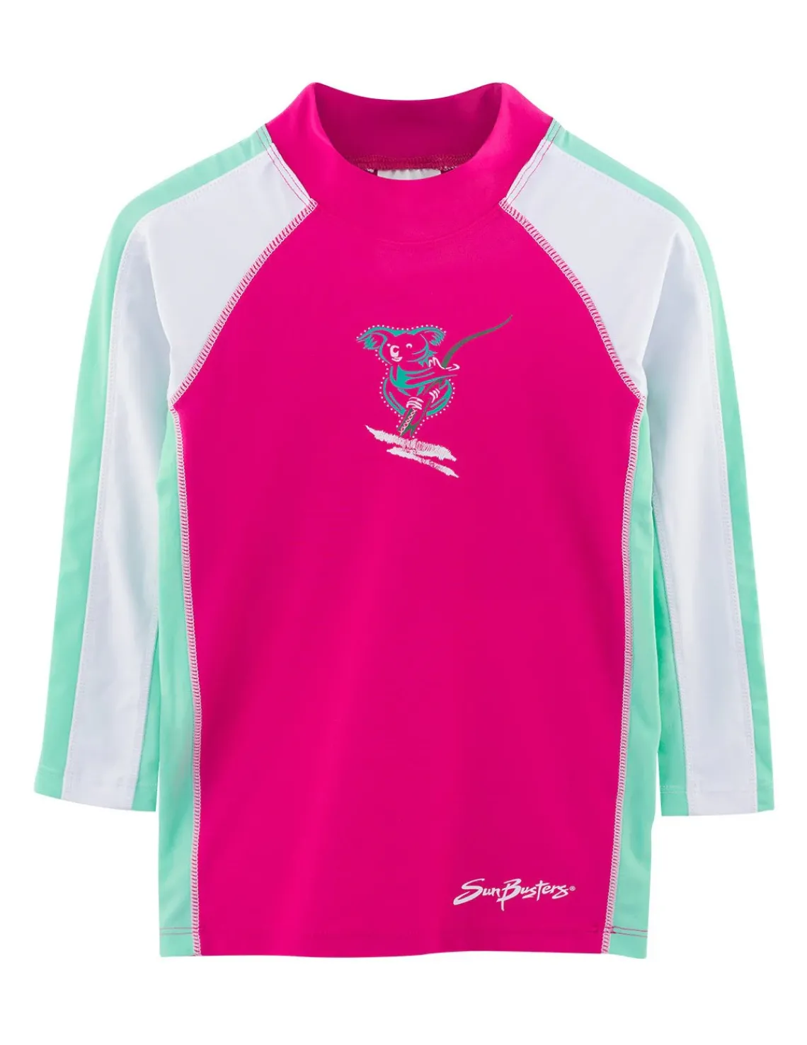 Tuga Sunwear Swim Shirts & Rash Guards|Long Sleeve Rash Guard - Poppy