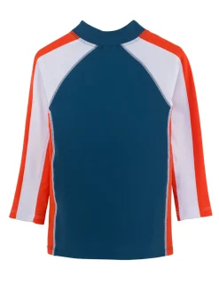 BOY Tuga Sunwear Swim Shirts & Rash Guards|Long Sleeve Rash Guard - Tangelo