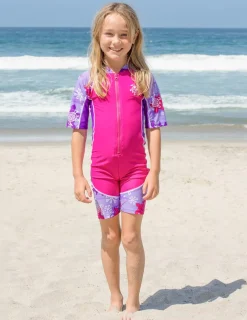 Tuga Sunwear Sunsuits & One-piece Swimsuits|Low Tide One Piece Sunsuit - Purple Wave
