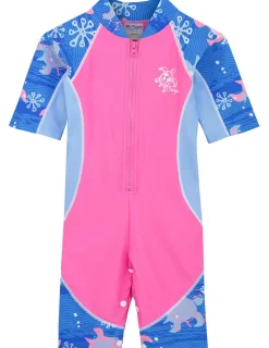 Tuga Sunwear Sunsuits & One-piece Swimsuits|Low Tide One Piece Sunsuit - Pink Wave