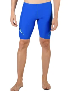Tuga Sunwear Swim Shorts, Jammers, & Leggings|Men's Hydroactive Swim Short - Royal / Blue Camo