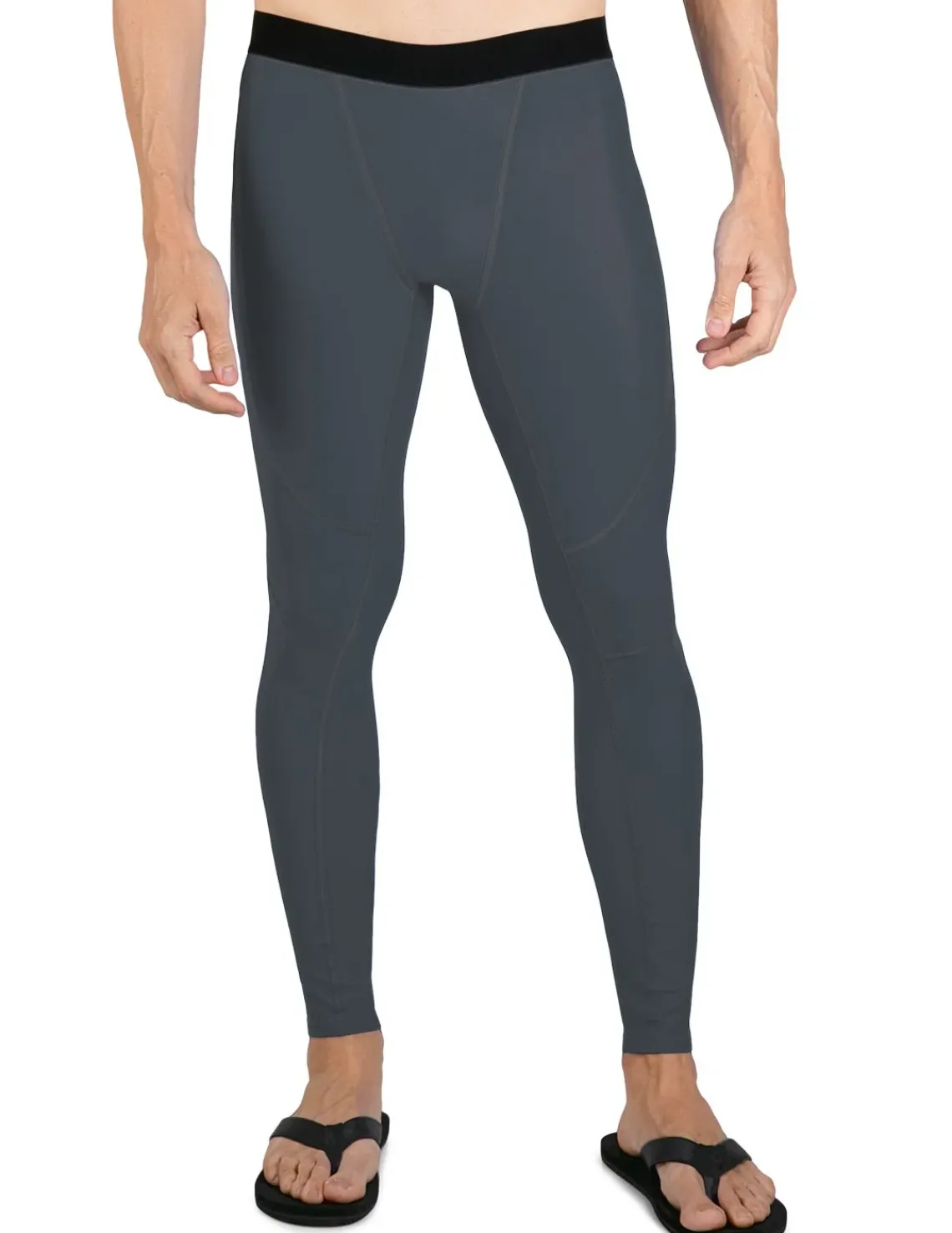 Tuga Sunwear Swim Shorts, Jammers, & Leggings|Men's Swim Pro Tight - Dark Gray