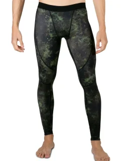 Tuga Sunwear Swim Shorts, Jammers, & Leggings|Men's Swim Pro Tight - Green Camo