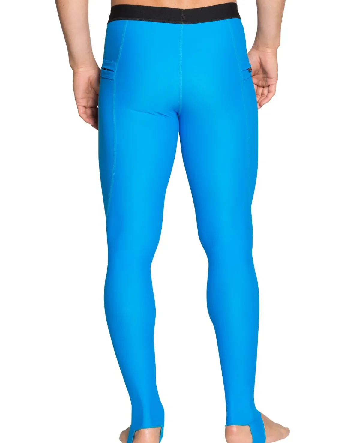 Tuga Sunwear Swim Shorts, Jammers, & Leggings|Men's Snorkel Stirrup Swim Legging - Black