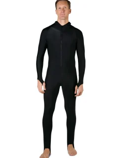 Tuga Sunwear Dive Skin Suits|Men's Swim Dive Skin Suit - Black