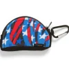 Tuga Sunwear Mouthguard Cases|Mouthguard Case - Patriotic Flames