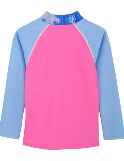 Tuga Sunwear Swim Shirts & Rash Guards|Offshore Long Sleeve Rash Guard - Pink Wave