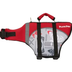 Tuga Sunwear Pet Flotation Devices|Pet Flotation Device - Tribal Shark Falcon Red