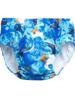 BOY Tuga Sunwear Swim Shorts, Leggings, & Diapers|Re-usable Swim Diaper - Ocean Manta
