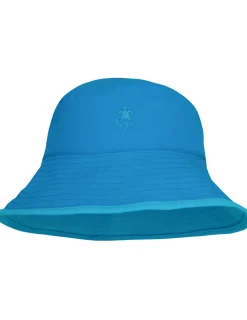 Tuga Sunwear Sun Hats|Reversible Bucket Sun Hat - Turquoise/Hawaii