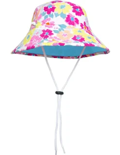 Tuga Sunwear Sun Hats|Reversible Bucket Sun Hat - Prettyberry Blue
