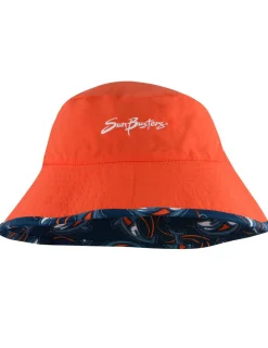 BOY Tuga Sunwear Sun Hats|Reversible Bucket Sun Hat - Smoky Orca