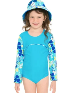 Tuga Sunwear Sun Hats|Reversible Bucket Sun Hat - Ocean