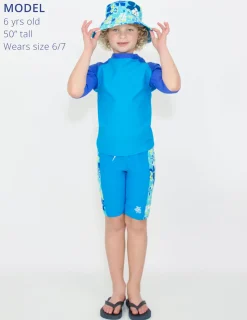 Tuga Sunwear Sun Hats|Reversible Bucket Sun Hat - Verbena