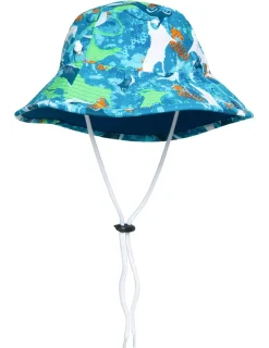 BOY Tuga Sunwear Sun Hats|Reversible Bucket Sun Hat - Sapphire Manta