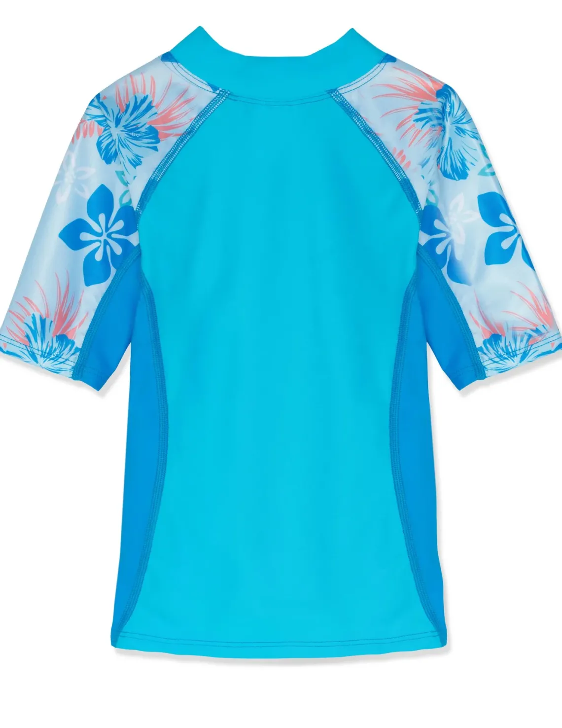 Tuga Sunwear 2 & 3 Piece Swim Sets|Seaside Rash Guard & Jammer Short - Celeste (MADE IN USA)