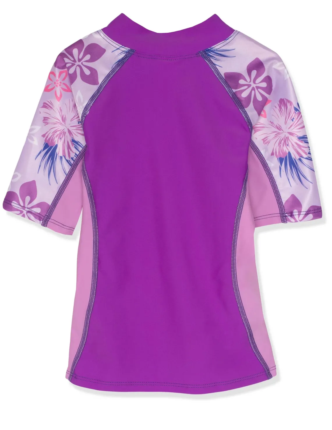 Tuga Sunwear 2 & 3 Piece Swim Sets|Seaside Rash Guard & Swim Legging - Malva