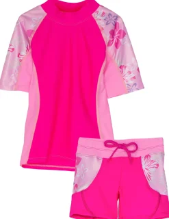 Tuga Sunwear 2 & 3 Piece Swim Sets|Seaside Rash Guard & Swim Short - Baya (MADE IN USA)