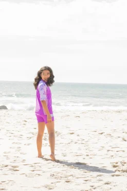 Tuga Sunwear 2 & 3 Piece Swim Sets|Seaside Rash Guard & Swim Short - Baya (MADE IN USA)