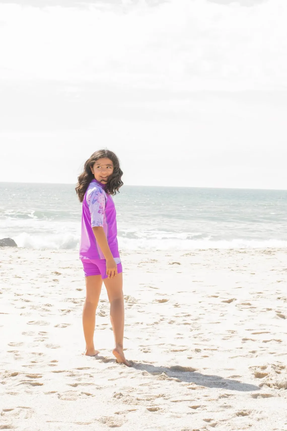 Tuga Sunwear 2 & 3 Piece Swim Sets|Seaside Rash Guard & Swim Short - Baya (MADE IN USA)