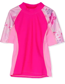 Tuga Sunwear Swim Shirts & Rash Guards|Seaside Short Sleeve Rash Guard - Baya (MADE IN USA)