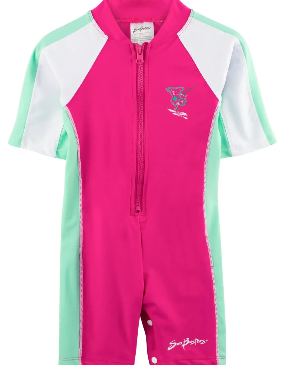 Tuga Sunwear Sunsuits & One-piece Swimsuits|Short Sleeve One-Piece Swimsuit - Poppy