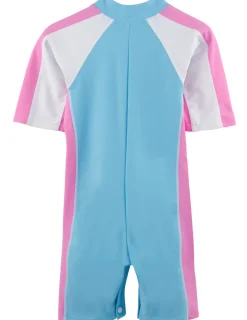 Tuga Sunwear Sunsuits & One-piece Swimsuits|Short Sleeve One-Piece Swimsuit - Mallow