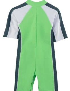 BOY Tuga Sunwear Sunsuits & One-piece Swimsuits|Short Sleeve One-Piece Swimsuit - Mantis